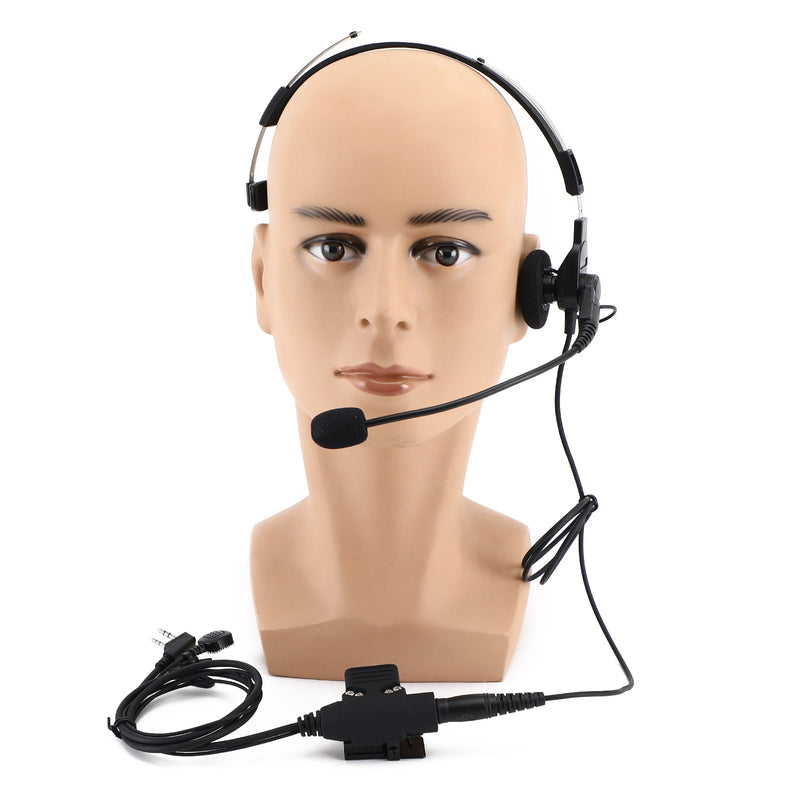 Earpiece Headset U94 Ptt Mic For Tk-208 Th-D7 Rpu416A Kg-UVd1 Tg-K4At Px-777