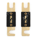 2Pcs Fuse 30A AMP ANL Type Gold Plated Blade Fuses For Auto Car Stereo Audio