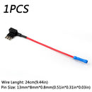 1 × Micro3 Fuse Automotive ATL 3 Prong Blade Fuse Holder + 5 × 20A Micro3 Fuse