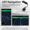 Rotatable 10.1" Android 2DIN Car Stereo Radio Head Unit MP5 Player + 4LED Camera