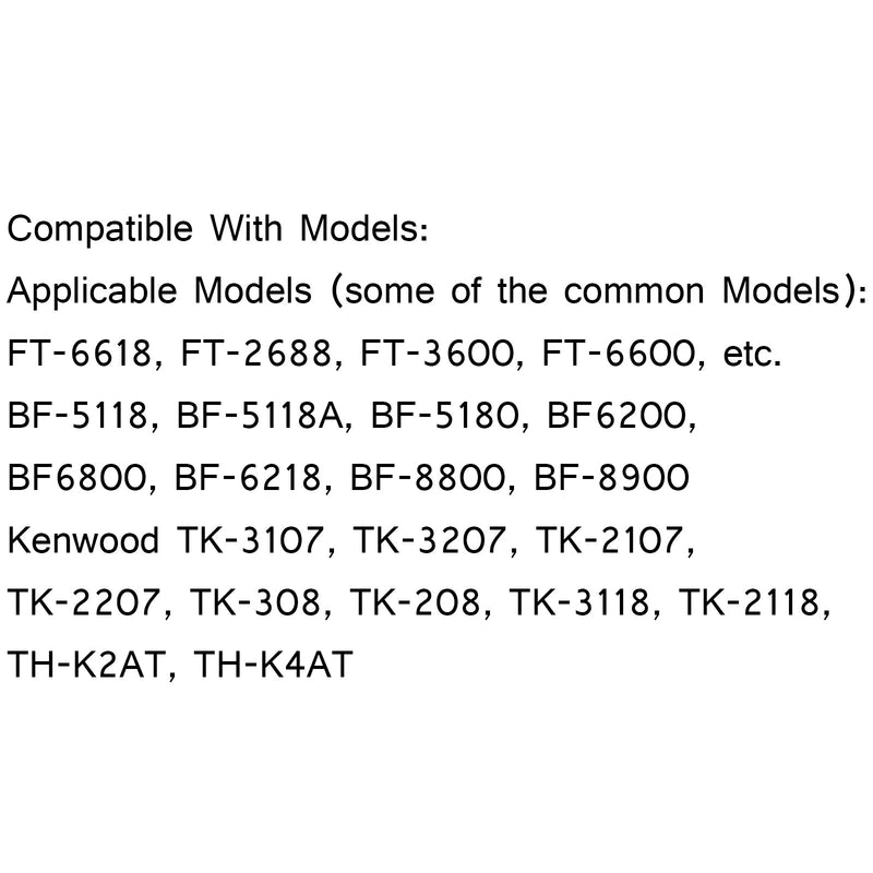 1x KMC-21 Handheld Speaker Microphone For BaoFeng Kenwood UV-5R BF-888S Radio