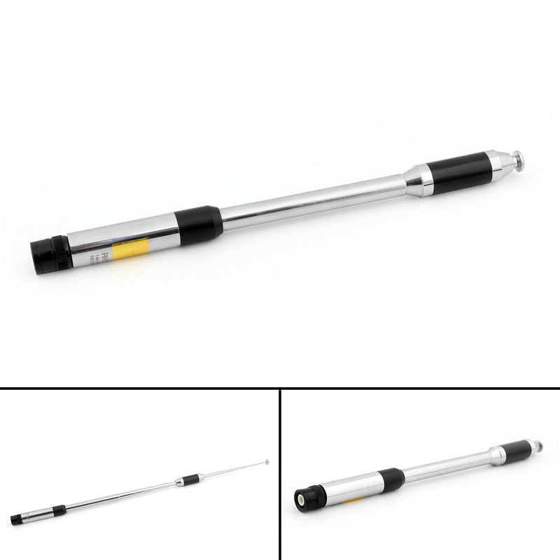 1Pcs RH770 BNC Telescopic Dual Band Antenna For Motorola ICOM Kenwood Radio
