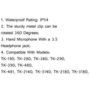 1x Waterproof Handheld Speaker Microphone For KENWOOD TK-2140/480/3140/380/285