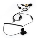 1x Helmet Tactical Motorcycle Headset PTT For Yaesu Vertex VX-3R/5R/1R/168/160
