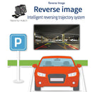 7" Telescopic Screen Stereo Radio BT FM Car MP5 Player Remote Control + Camera