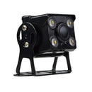 Waterproof 4 LED IR Night Vision Car rear view Reversing Parking Backup Camera For 12V 24V Bus Truck RV