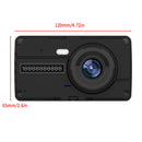 Dual Lens Car DVR Dash Cam HD 1080P 4" IPS Screen Front Rear Camera Night Vision