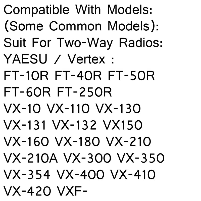 1x Helmet Tactical Motorcycle Headset PTT For Yaesu Vertex VX-3R/5R/1R/168/160