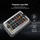 6/12 Way Blade Fuse Box Block Holder ATO ATC for Car Marine Boat RV Waterproof Generic