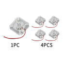 Brushless DC Cooling Blower Fan 12V 0.1A 4010S 55x55x10mm Sleeve 2 Pin Wire