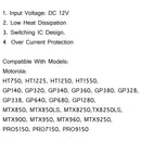 1x Car Charger Battery Eliminator For GP328 GP338 GP320 GP340 Radio