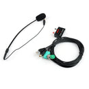 1Pcs 8Pin Hands-Free Car Microphone For ICOM IC2200H IC2720 IC2820 Vehicle Radio