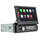 7" Telescopic Screen Stereo Radio BT FM Car MP5 Player Remote Control + Camera