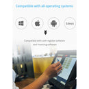 1D+2D Platform Barcode Reader QR Scanner Bar code Handfree Desktop Auto Scanning