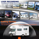 7 " Monitor DVR Driving Video Recorder with Car Charger for RV Truck Bus + Rear View Backup Camera
