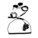 Race PTT Motorcycle Helmet Way Radio Headset Two Tactical For Kenwood Baofeng