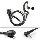 1x Earpiece Earphone PTT Mic For Yaesu Vertex Radio VX-160 VX-351/3R FT50R/60R