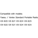 1Pcs Covert Acoustic Tube Headset PTT Mic For Yaesu Vertex VX-820 VX-821 VX-824