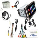 Rotatable 10.1" Android 2DIN Car Stereo Radio Head Unit MP5 Player + 4LED Camera