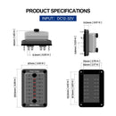 6/12 Way Blade Fuse Box Block Holder ATO ATC for Car Marine Boat RV Waterproof Generic