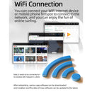 Rotatable 10.1" Android 2DIN Car Stereo Radio Head Unit MP5 Player + 4LED Camera