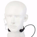 Throat Mic Headset Air Tube Dual PTT Fit for BaoFeng UV5R UV82 TK3107 TK3207